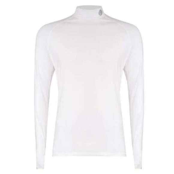NEW SParms Golf Sun Protection Body Warm High Neck Long Sleeve Top Base Layer XL - Picture 1 of 12